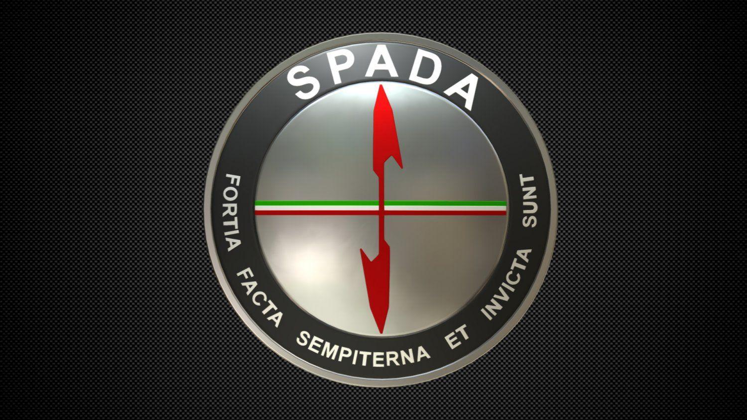 Spada Logo - Spada logo 3D Model in Parts of auto 3DExport