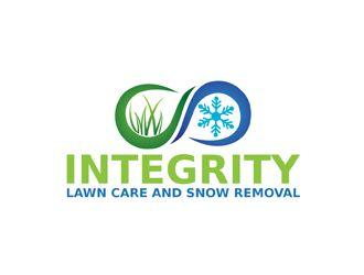 Integrity Logo - Integrity Lawn Care and Snow Removal logo design - 48HoursLogo.com