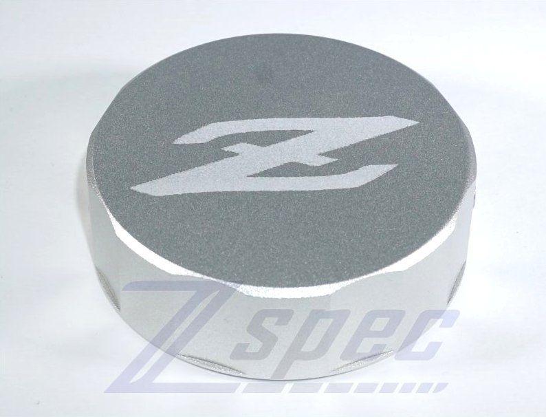 Blue and Silver Z Logo - ZSPEC Billet Classic Z Clutch Master Cylinder Cap Cover, Red