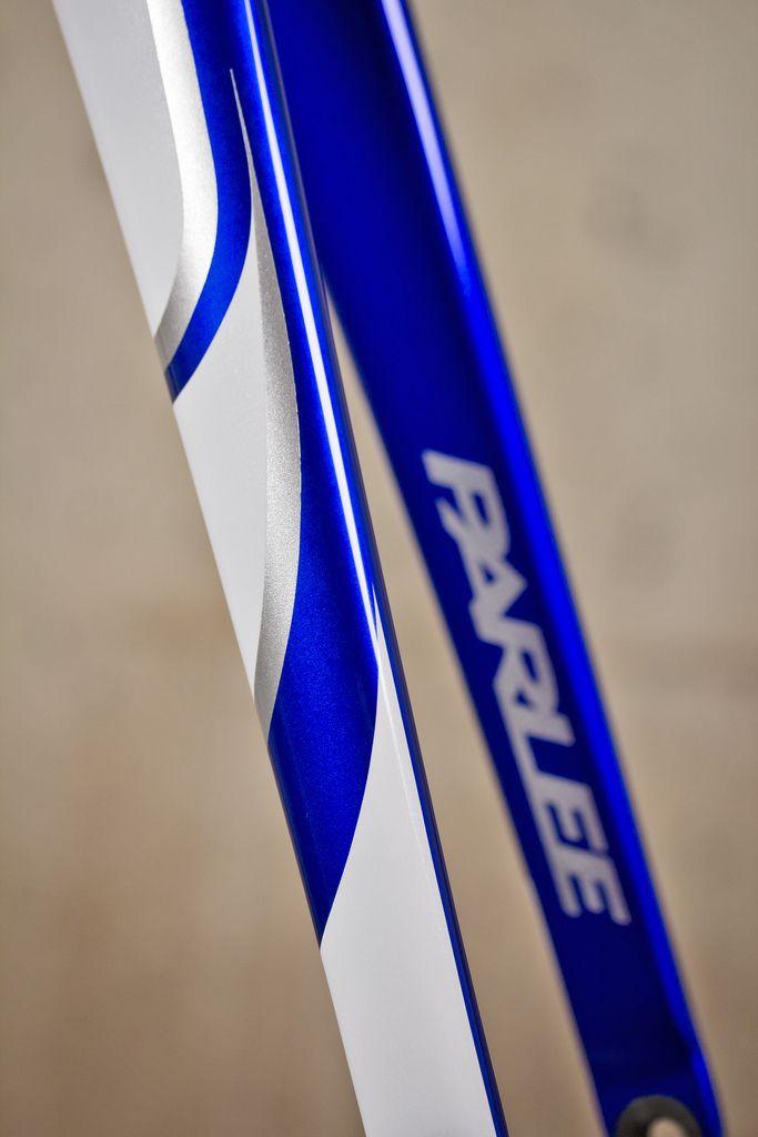 Blue and Silver Z Logo - Z-Zero Custom | Kandy Blue, Silver, White | Parlee Cycles | Flickr