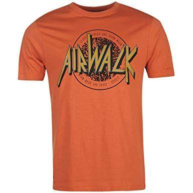Airwalk Logo - Airwalk Logo T-Shirt Mens Ginger Casual Wear Top Tee Shirt Small ...