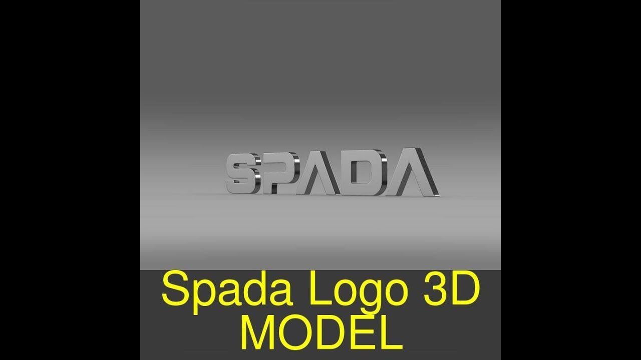 Spada Logo - 3D Model of Spada Logo Review - YouTube