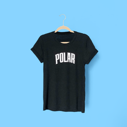 Polar Seltzer Logo - Logo T Shirt Charcoal. Polar Seltzer Gear. Buy Me Things