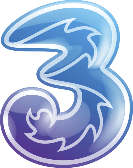 3 Blue Logo - Image - 3 logo violet blue.png | Logopedia | FANDOM powered by Wikia