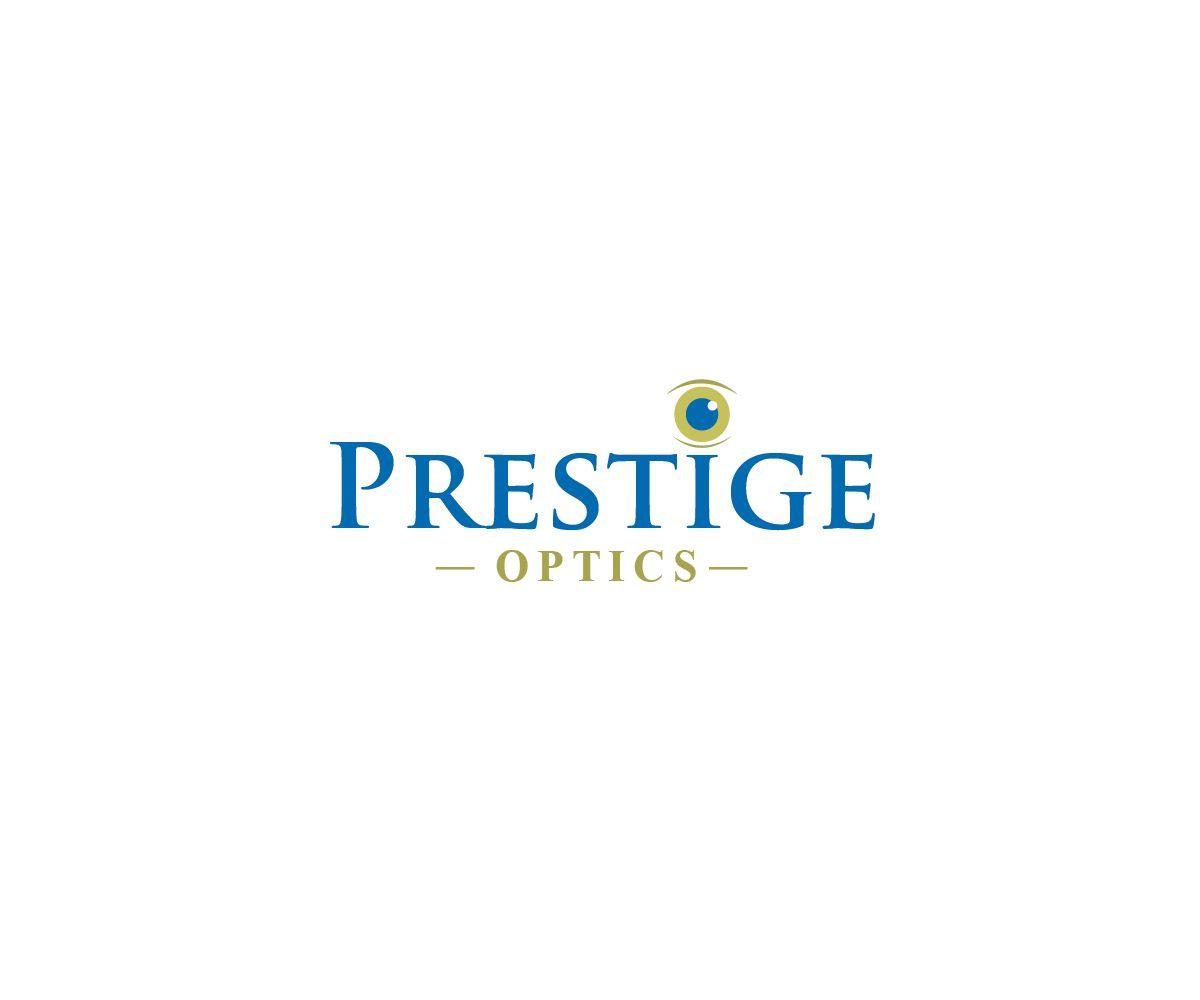 Optics Lab Logo - Professional, Elegant, Manufacture Logo Design for Prestige Lens