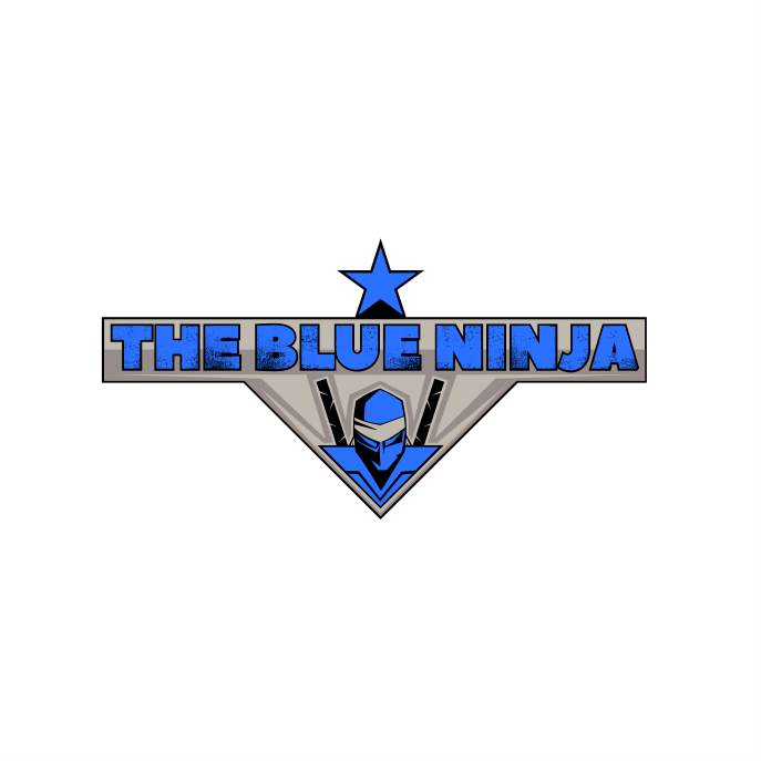 3 Blue Logo - Bold, Serious Logo Design for THE BLUE NINJA by Cako 3. Design