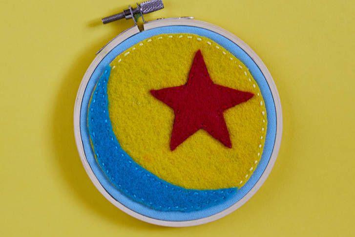 Pixar Ball Logo - Luxo Ball Embroidery Hoop | Disney Family