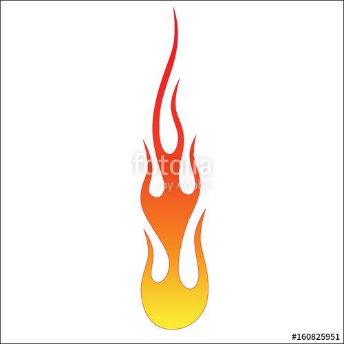 Tribal Flame Logo - Flame tribal fire. Colored tribal flames. It can be used for tattoos ...