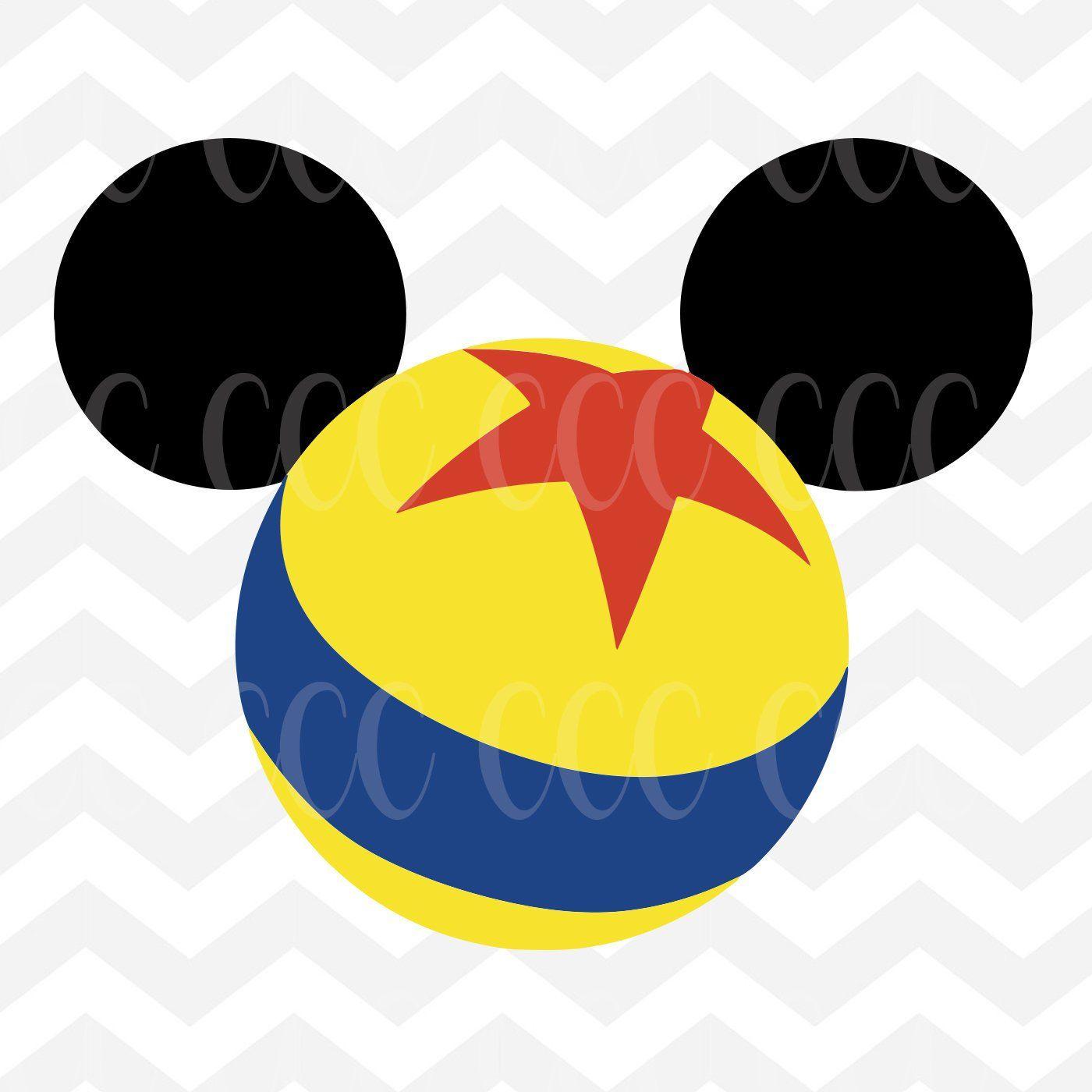 Pixar Ball Logo - Mickey Mouse Pixar Luxo Ball SVG Cutting File | Etsy