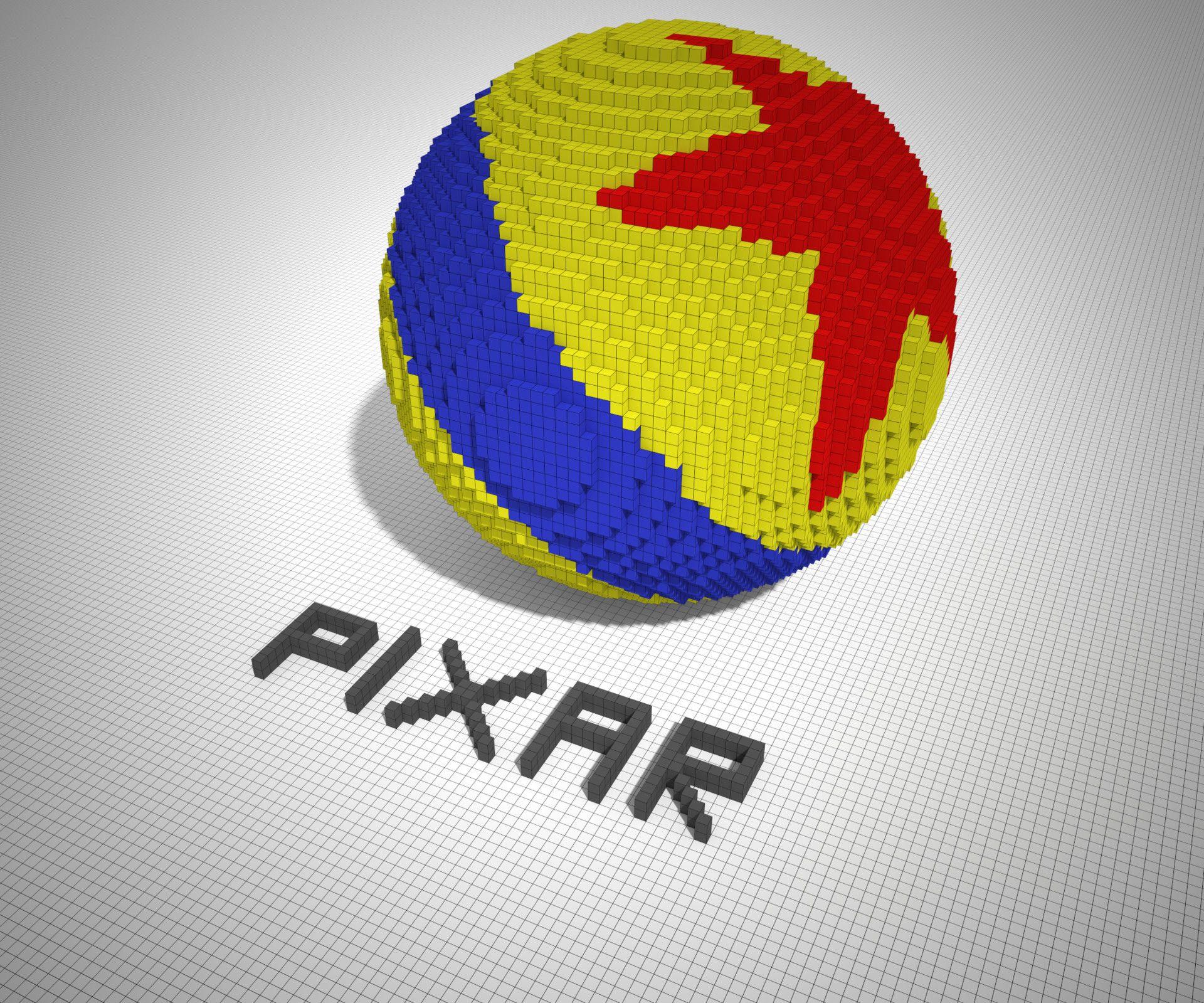Pixar Ball Logo - Brandon Gormley - Pixar Luxo Ball