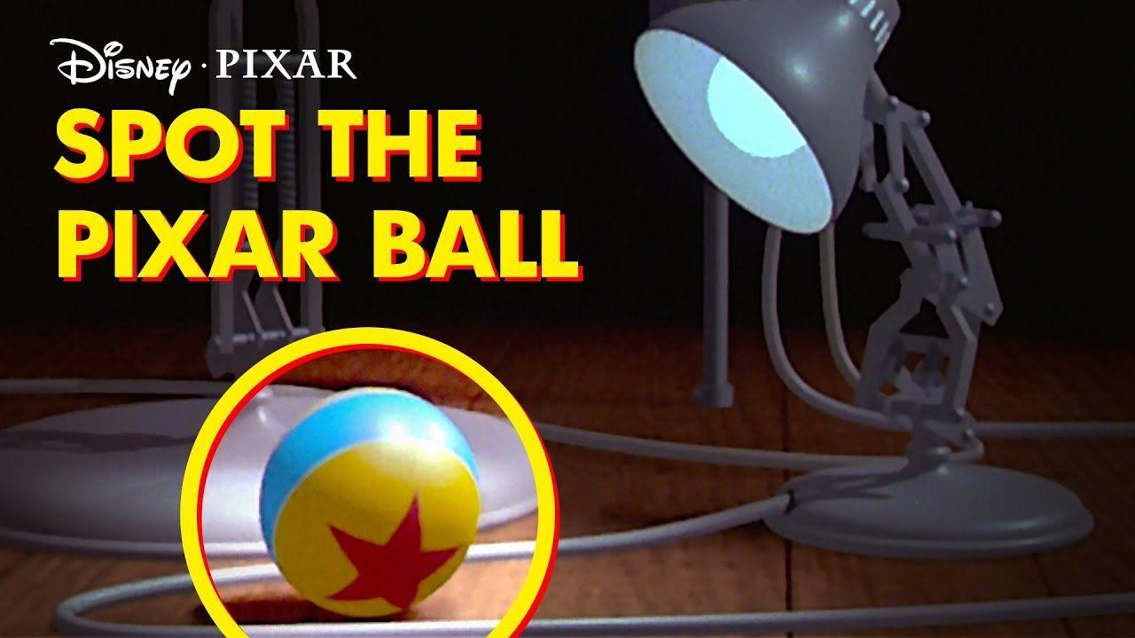 Pixar Ball Logo - Luxo Ball Easter Eggs | Disney•Pixar - YouTube