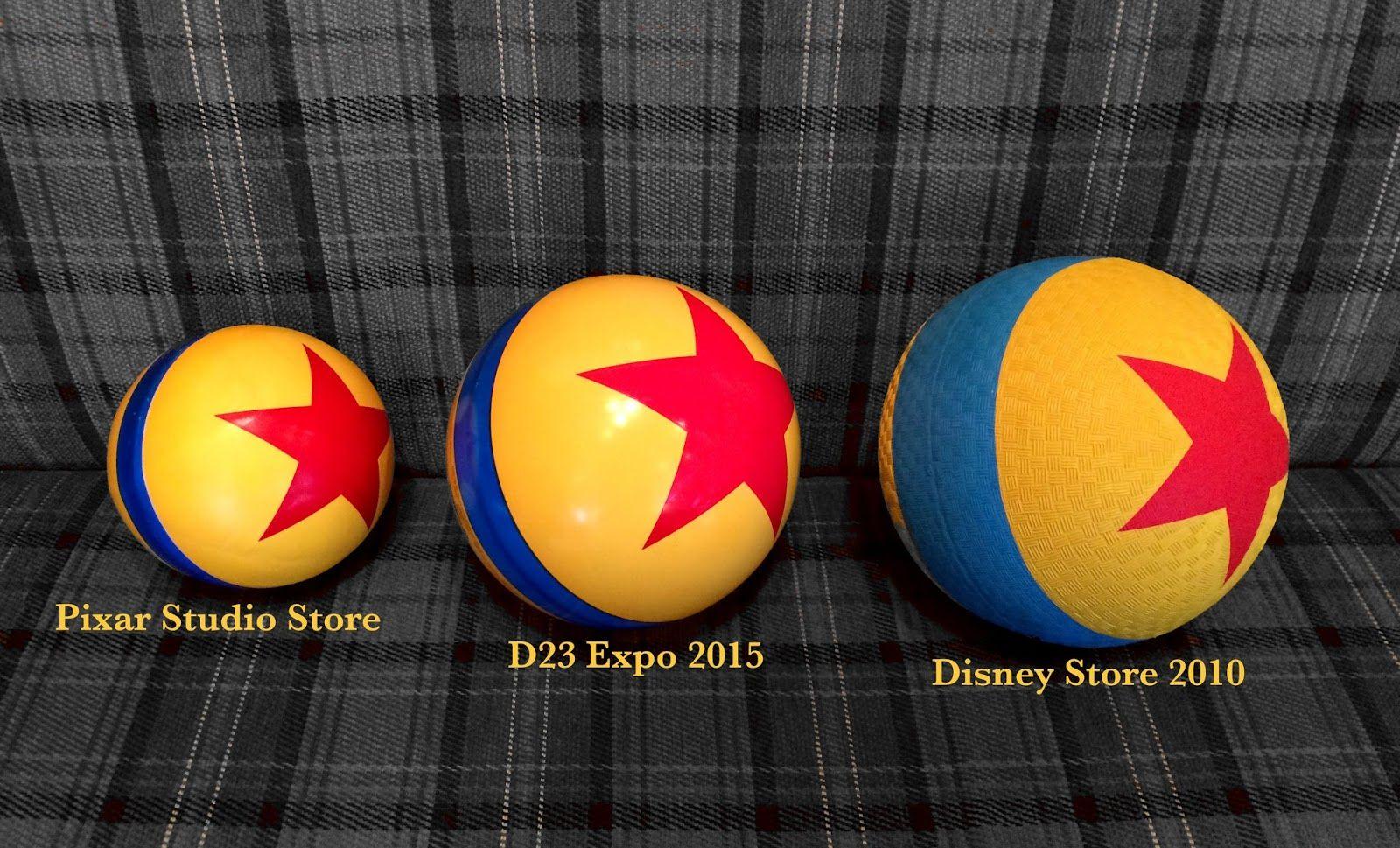 Pixar Ball Logo - Dan the Pixar Fan: Toy Story / Luxo Jr. Ball (D23 Expo 2015) + Your ...
