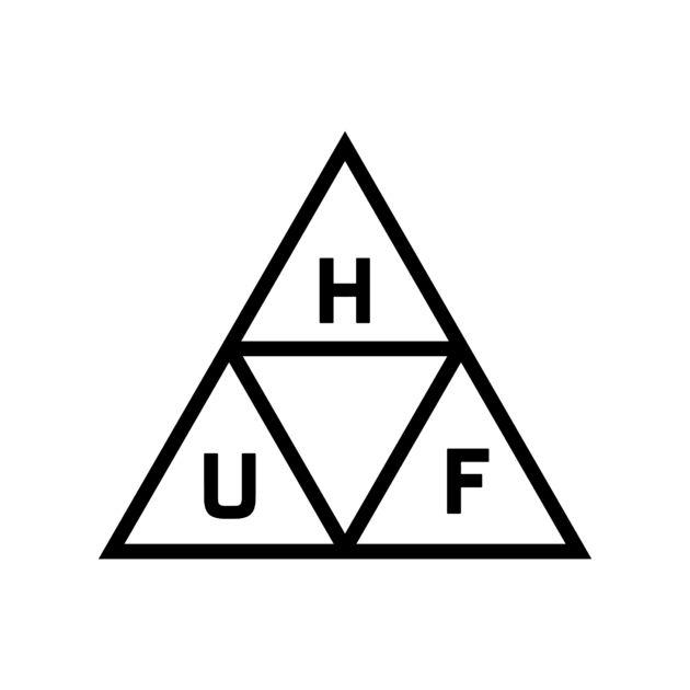 HUF Triangle Logo - HUF Worldwide Triple Triangle Pullover Fleece Hoodie Men's Heather