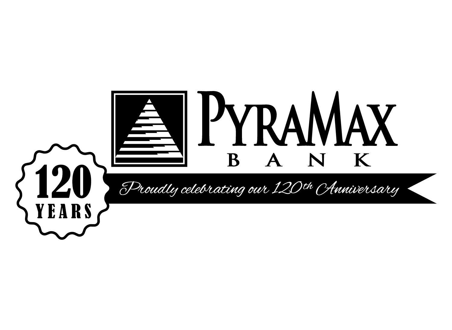 Neighborhood Bank Logo - PyraMax Bank Anniversary Logo one color-01 - Neighborhood House of ...