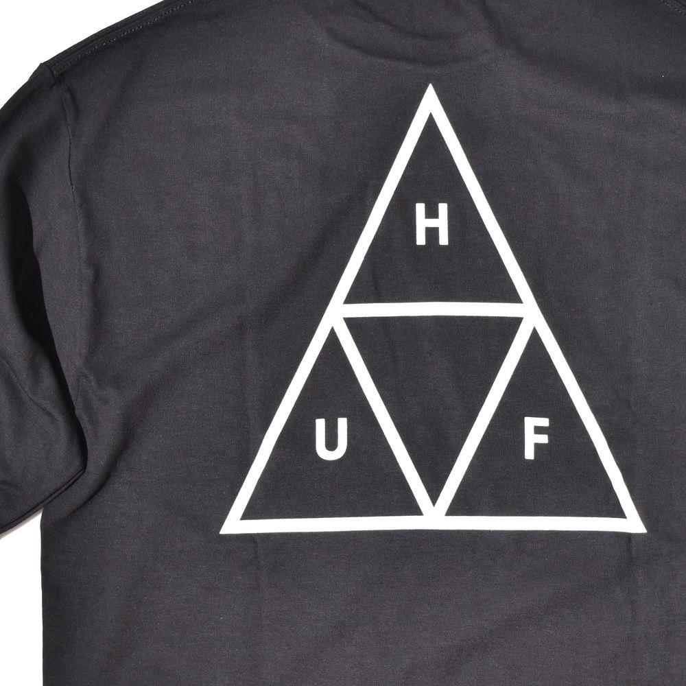 HUF Triangle Logo - RAIDERS: Hough HUF T-shirt triple triangle Longus Reeve T-shirt logo ...