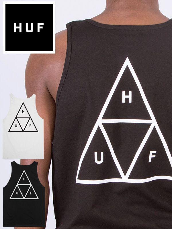 HUF Triangle Logo - RODEO BROS: HUF Hough tank top triple triangle logo TRIPLE TRAIANGLE ...
