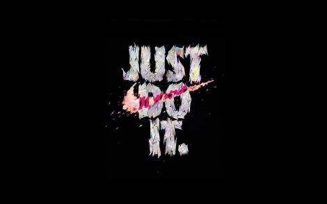Nike Just Do It Logo - Nike Just Do It Logo Poster - SquarePig