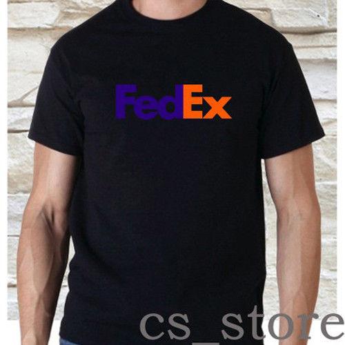 Federal Express Logo - Fedex Federal Express Logo Delivering Parcel Black T Shirt Size S To