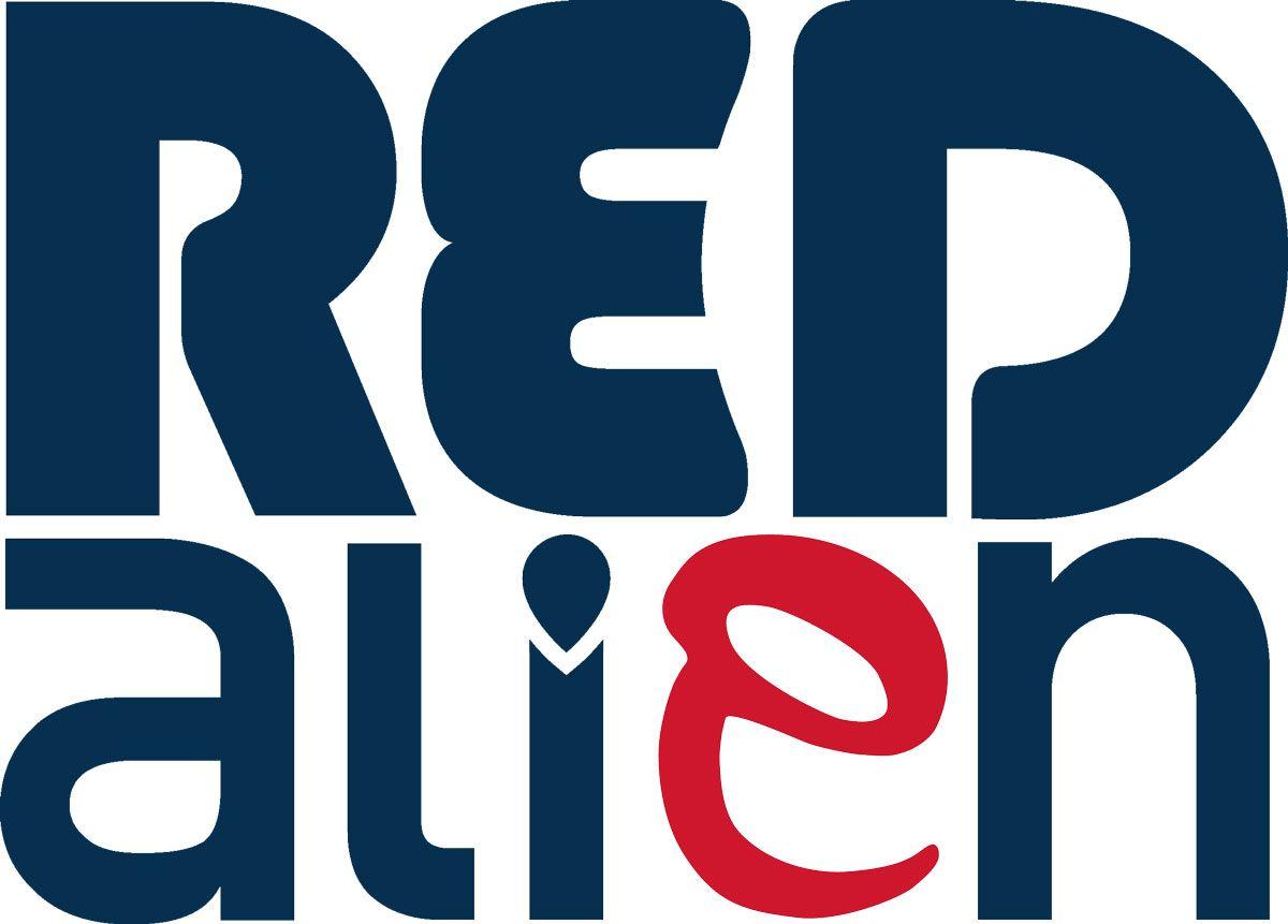Red Alien Logo - Red Alien Brand Makeover