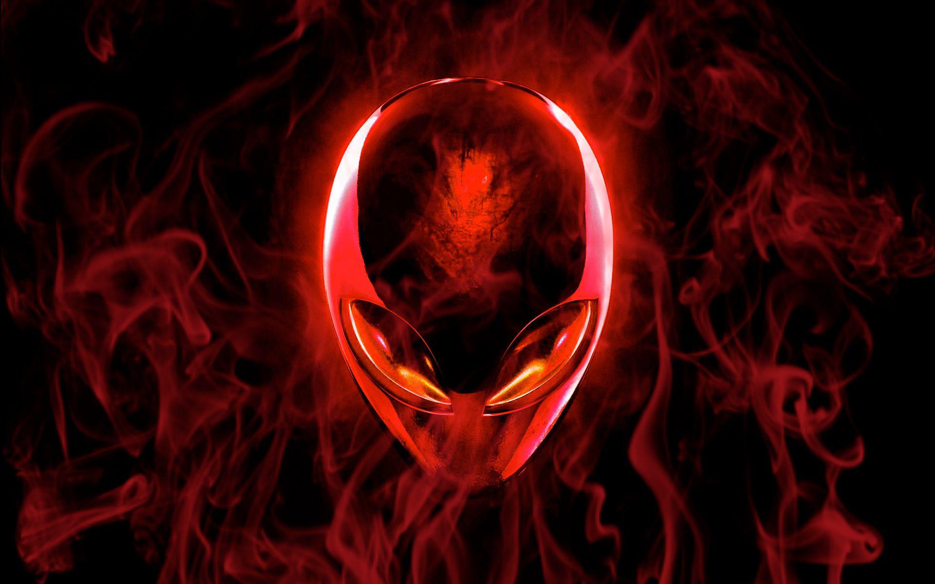 Red Alien Logo - Red Alienware Wallpaper - Wallpapers Browse