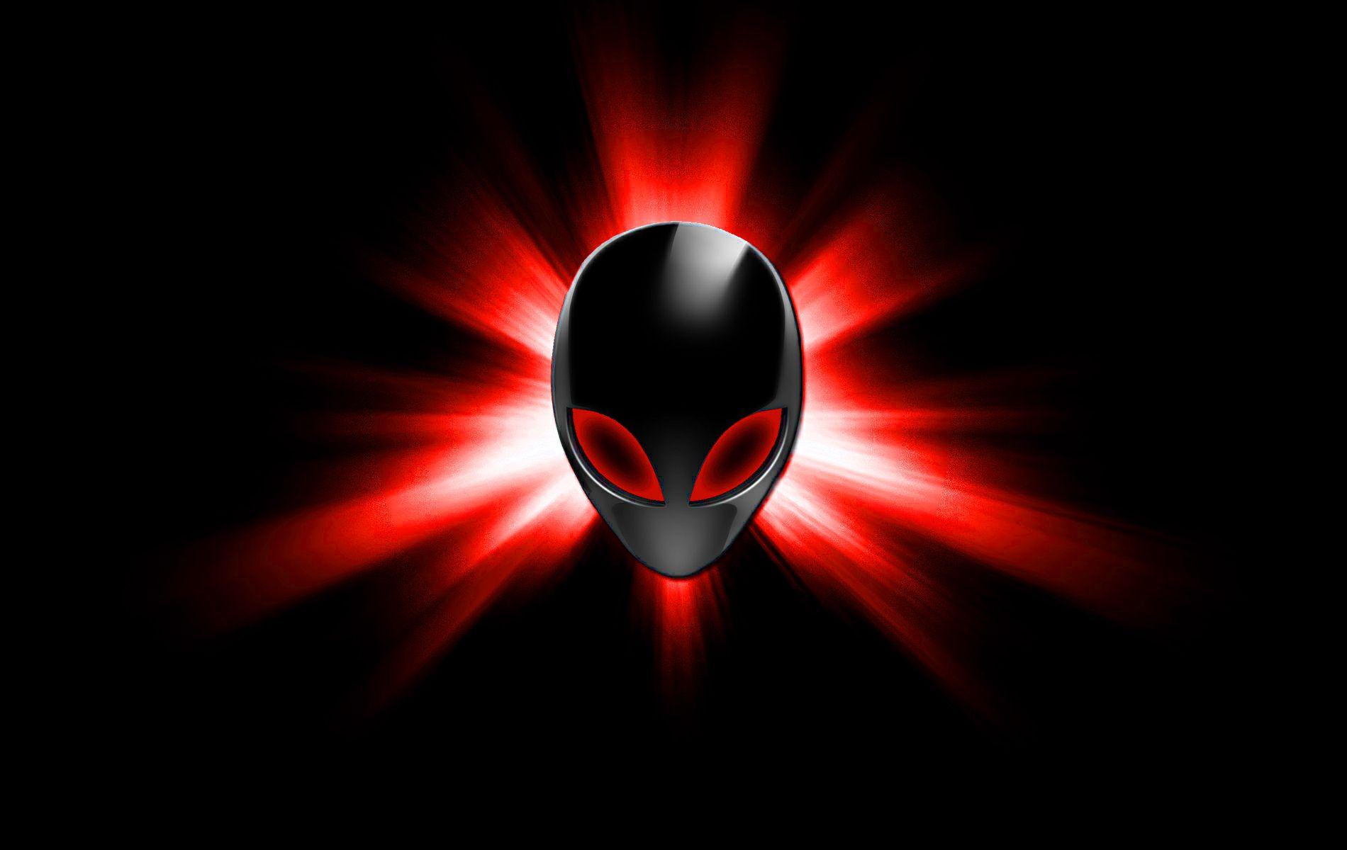 Red Alien Logo - Red Alienware Wallpaper
