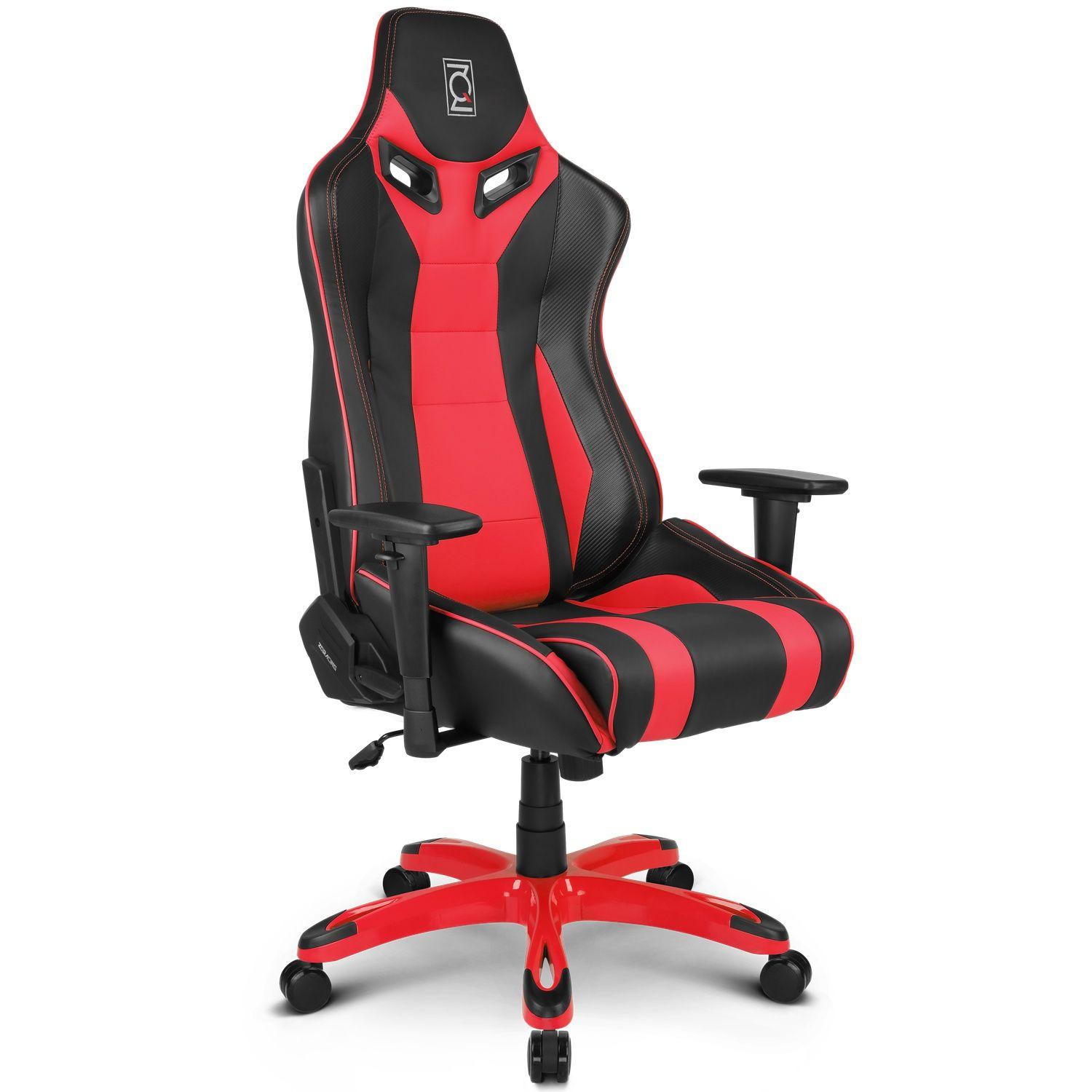 Red Alien Logo - ZQRacing Alien Series Gaming Office Chair-Red/Black - ZQRacing