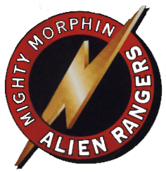 Red Alien Logo - Mighty Morphin Alien Rangers