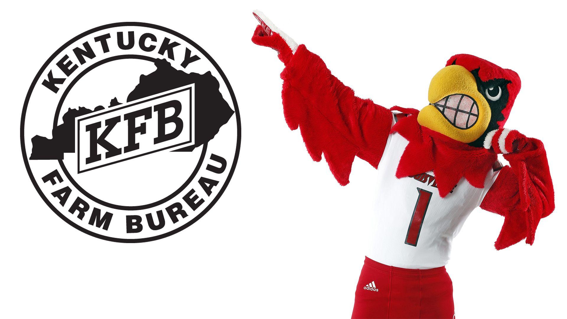 U of L Mascot Logo - Kentucky Farm Bureau Mutual Insurance Company Provides Donation to