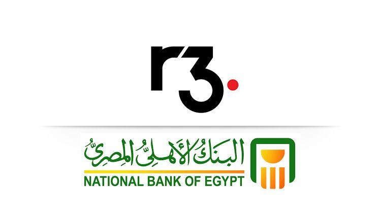 R3 Blockchain Logo - R3 Blockchain Consortium Expanding: National Bank of Egypt Now Joins ...