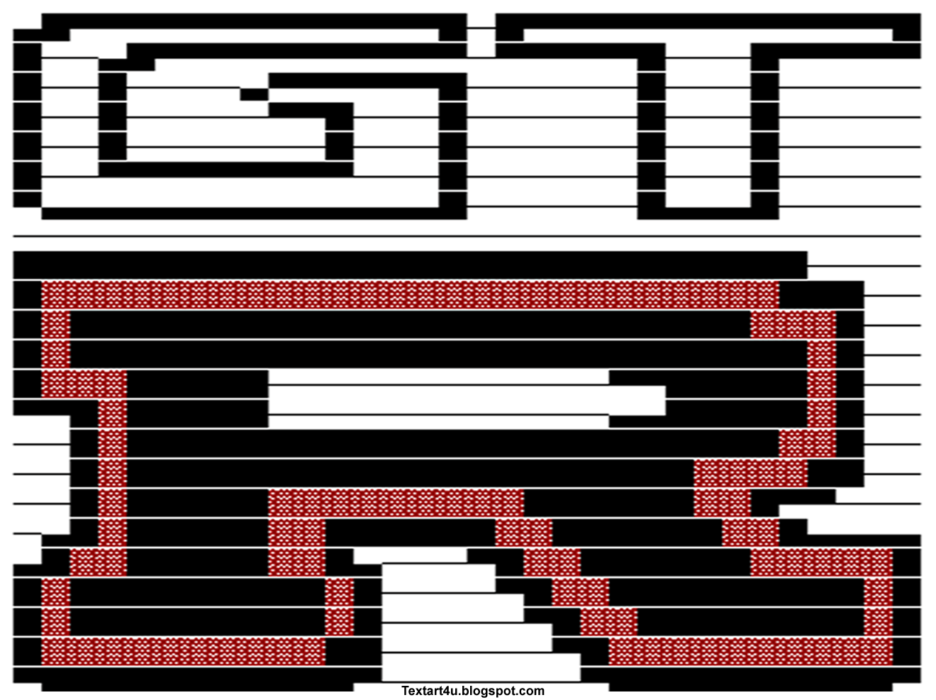 Cool GTR Logo - Nissan Skyline GT R Logo ASCII Art. Cool ASCII Text Art 4 U