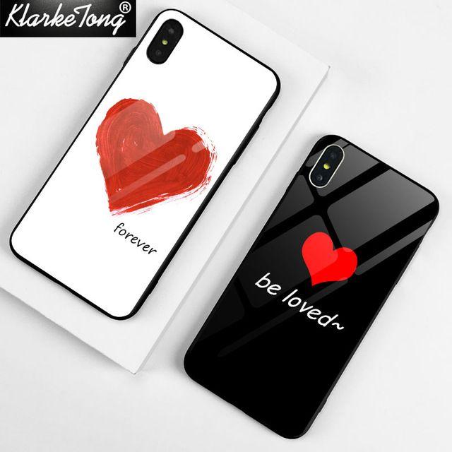 Phone Emoji Red Logo - Aliexpress.com : Buy Luxury Tempered Glass Love Heart Emoji Phone ...