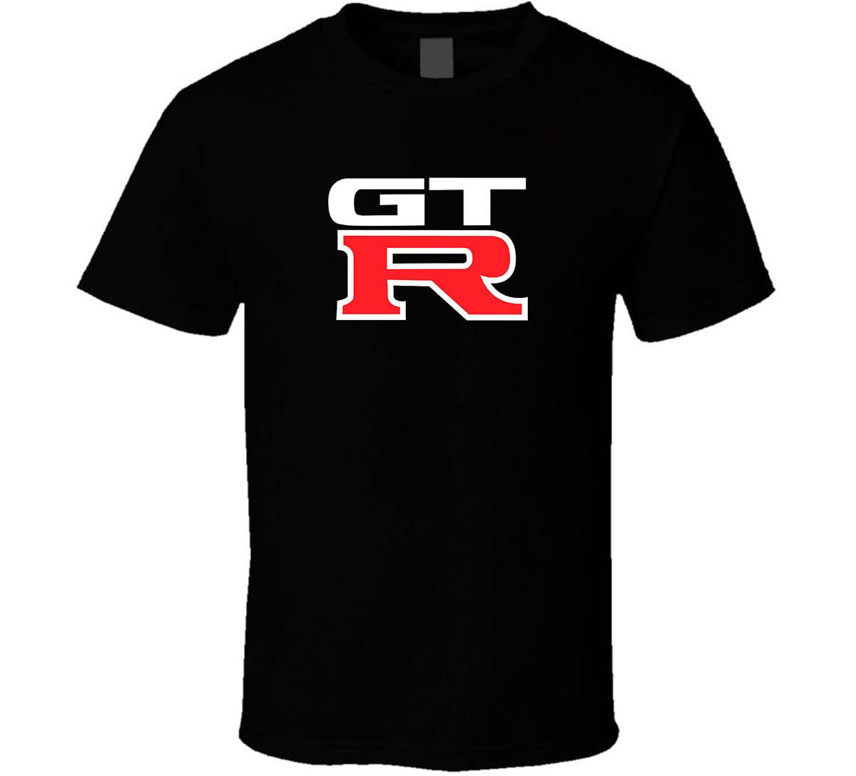 Cool GTR Logo - Nissan Gtr Logo Tshirt Custom Shirt Size S M L Xl 2xl 3xl Novelty