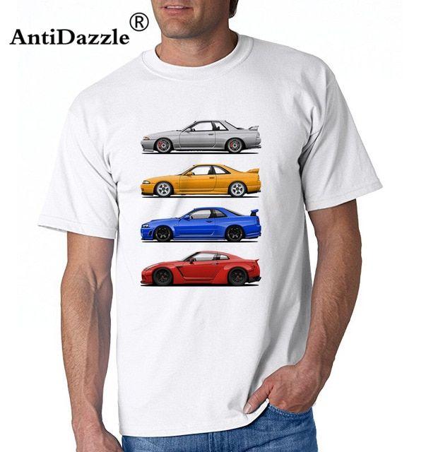 Cool GTR Logo - Antidazzle Novelty Cool Tops Tee shirts Men Short Sleeve T shirt