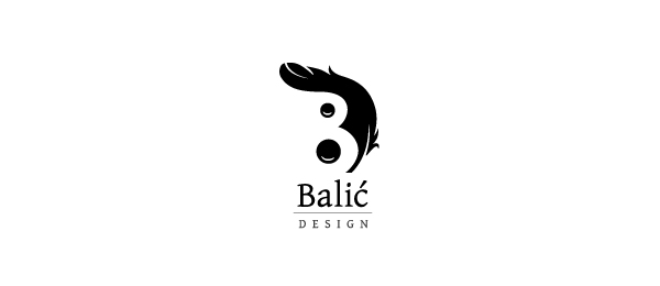 With a White B Logo - 50+ Cool Letter B Logo Design Showcase - Hative