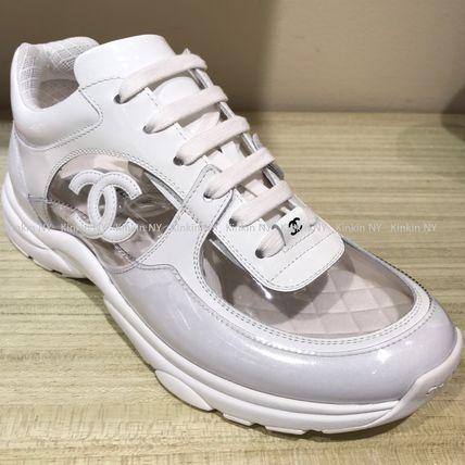 clear chanel trainers