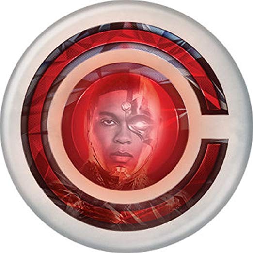 Cyborg Logo - Justice League Logo Button 1.25