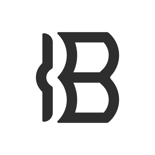 With a White B Logo - Letter B | The Logo Shop