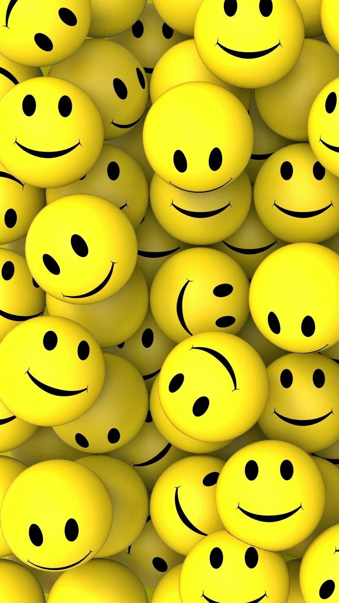 Happy Emoji Logo - 3D SMILEY | LOGOS in 2019 | Iphone wallpaper, Wallpaper, Emoji wallpaper