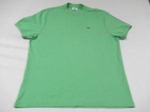 Alligator Shirt Logo - LACOSTE LOGO GREEN T SHIRT