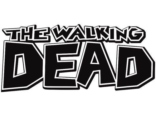 The Walking Dead Logo - The Walking Dead Comic Book Logo Decal: Automotive