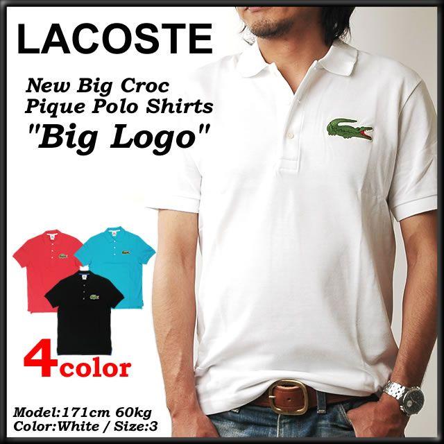 Alligator Shirt Logo - Lacoste shirt big Logos