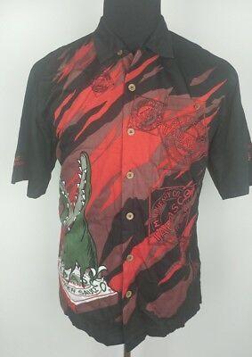 Alligator Shirt Logo - MENS TABASCO HOT Sauce shirt alligator logo black button down BP ...