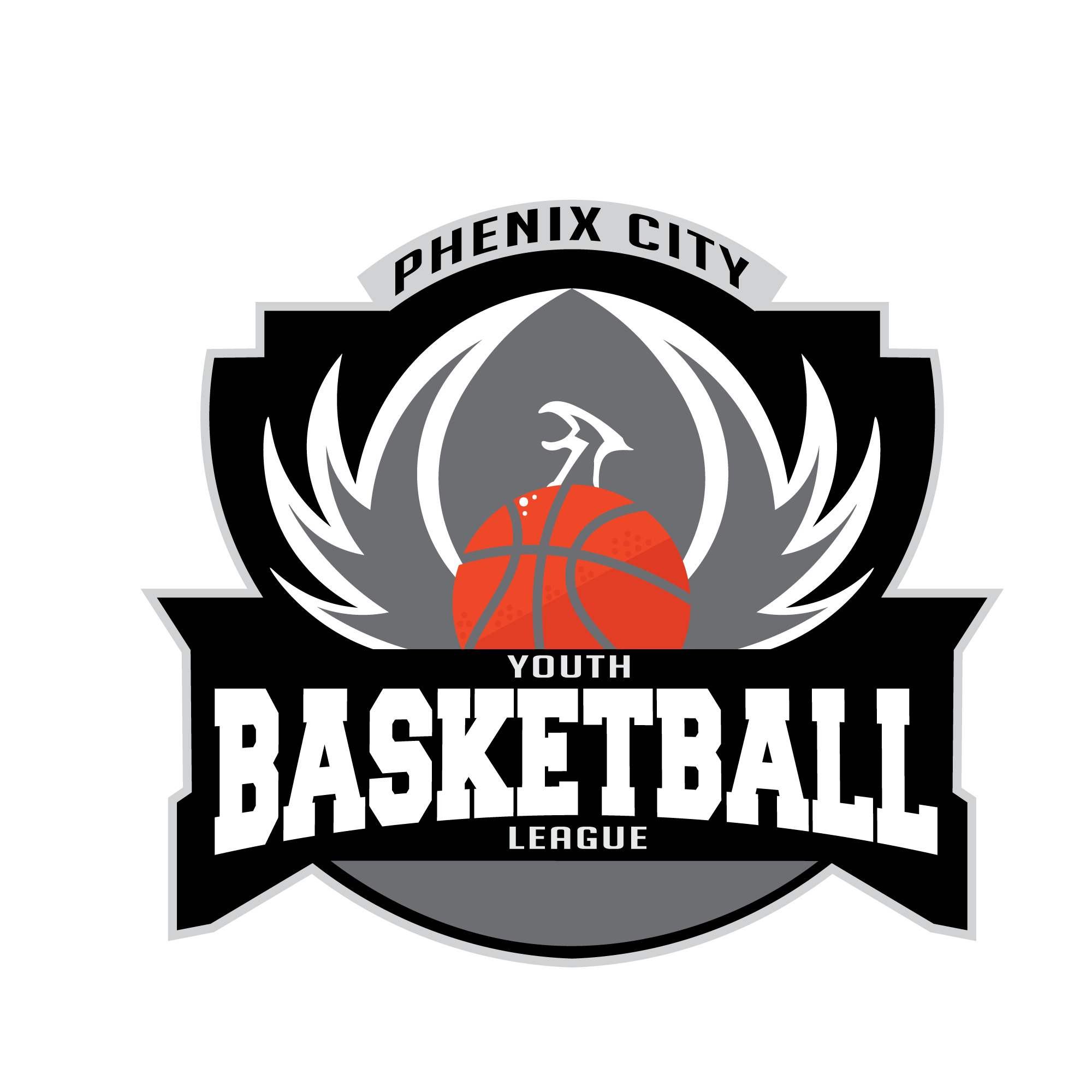 Transparent Basketball Logo - Youth-Basketball-Logo | Phenix City, Alabama
