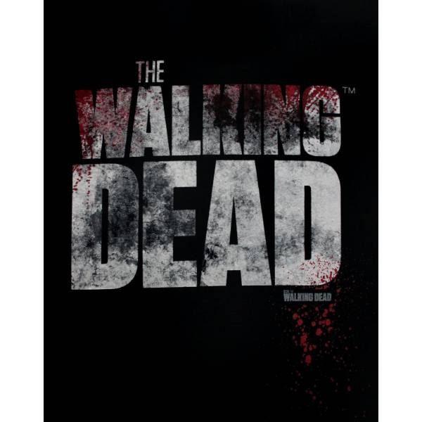 The Walking Dead Logo - THE WALKING DEAD splatter logo T SHIRT
