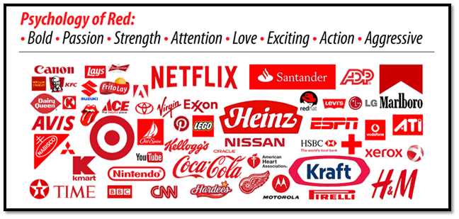 Red Color Logo - What Color Palette Should You Pick for Your Branding | Brands Design