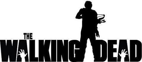 The Walking Dead Logo - Daryl Bow and Arrow The Walking Dead Logo Vinyl Sticker Decal For ...