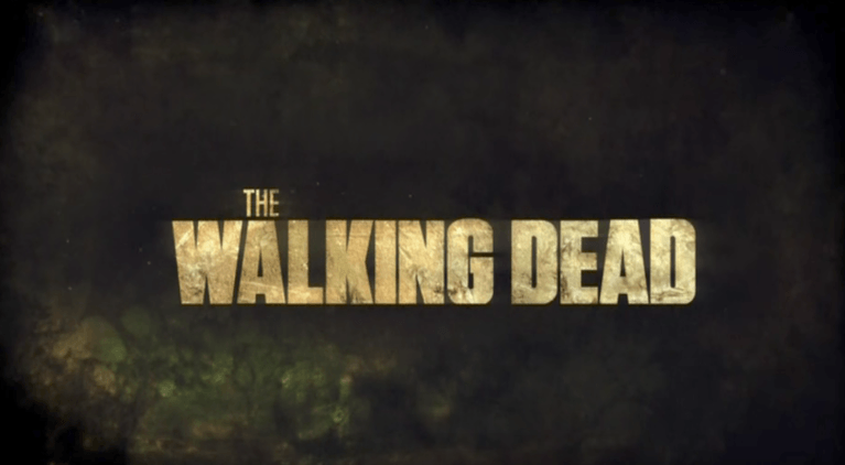 The Walking Dead Logo - How 'The Walking Dead' Title Has Decayed Through Eight Seasons