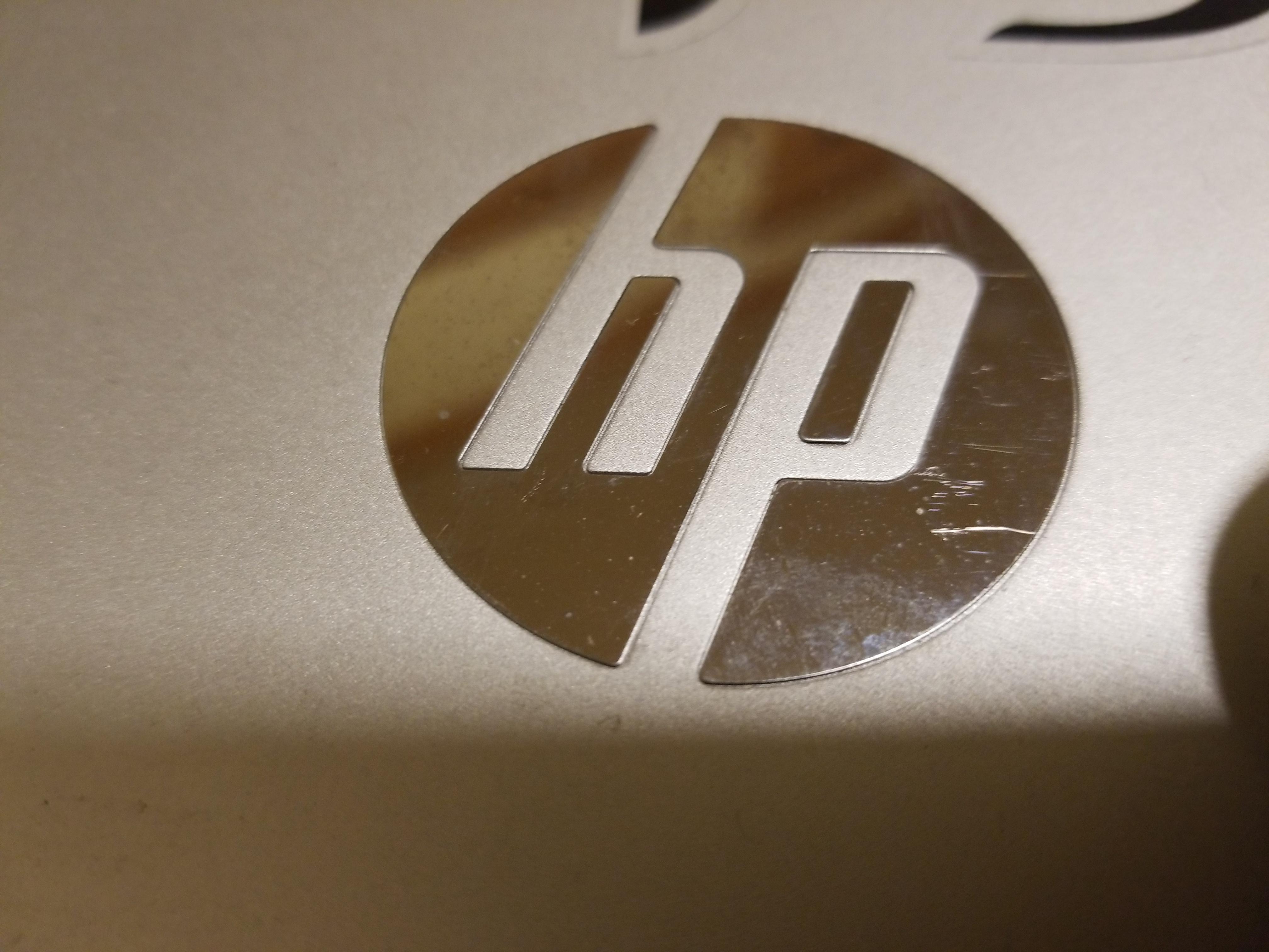 HP Laptop Logo - My HP laptop has a HP logo on it