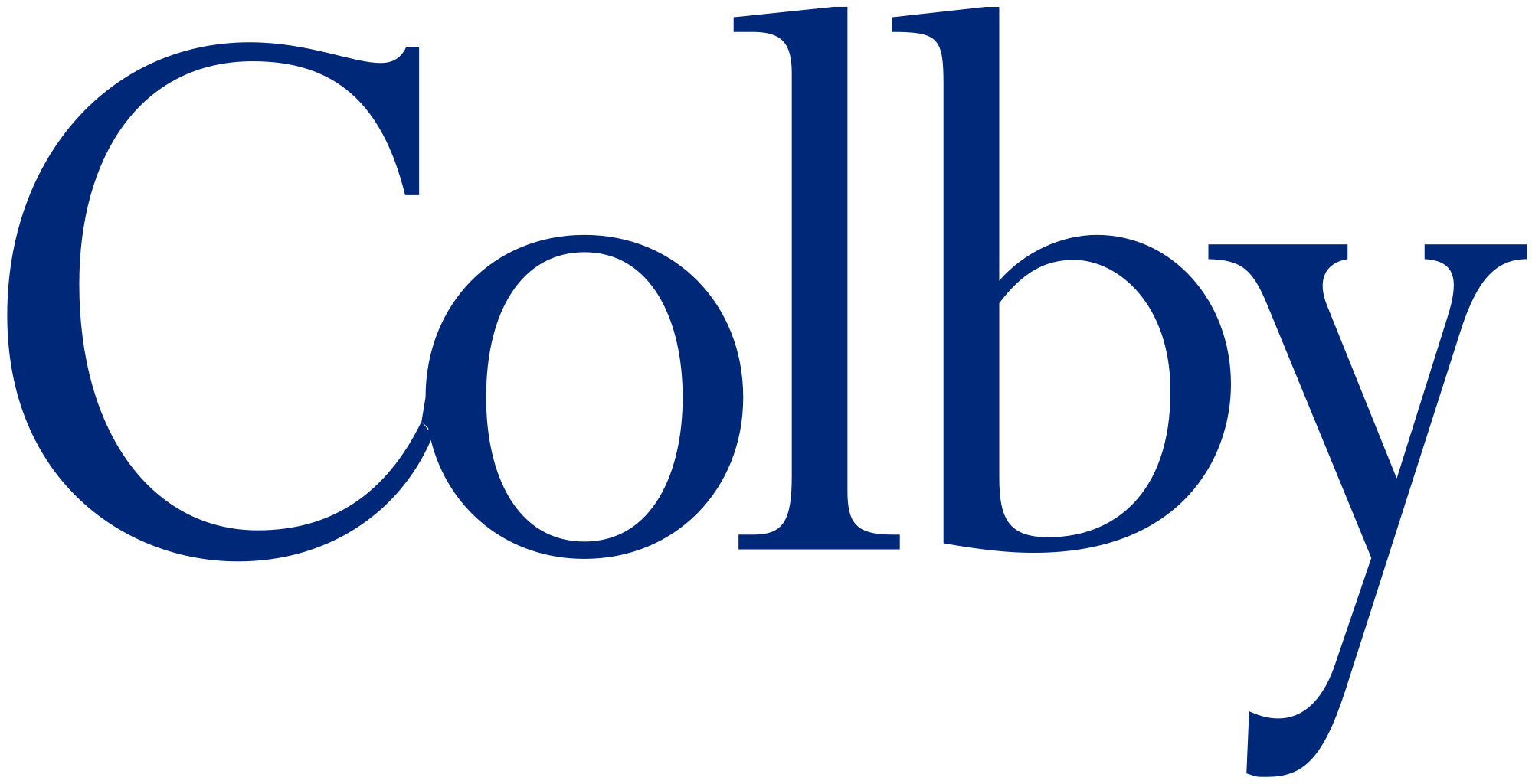 Colby College Logo - Colby College logo.svg