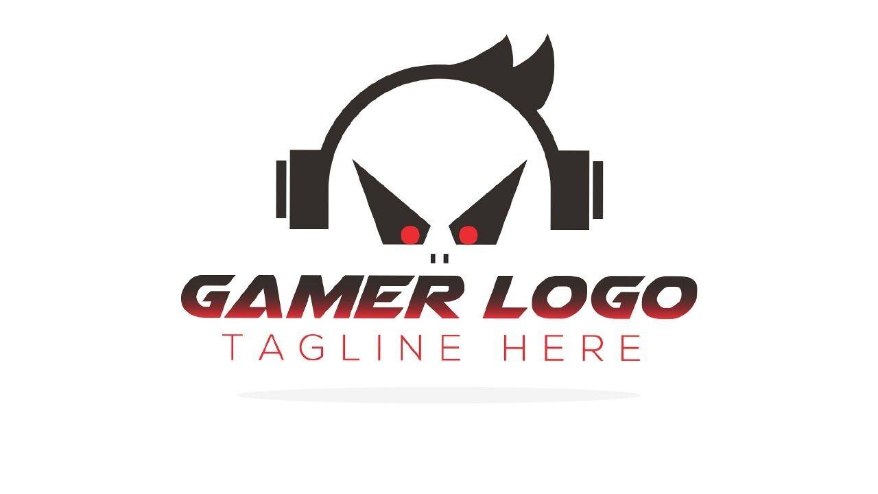 YouTube Gamer Logo - How to make a gaming logo in Illustrator | Logo for YouTube Channel ...
